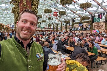 Oktoberfest Tour, reserved seats, extra space, food and beer incl