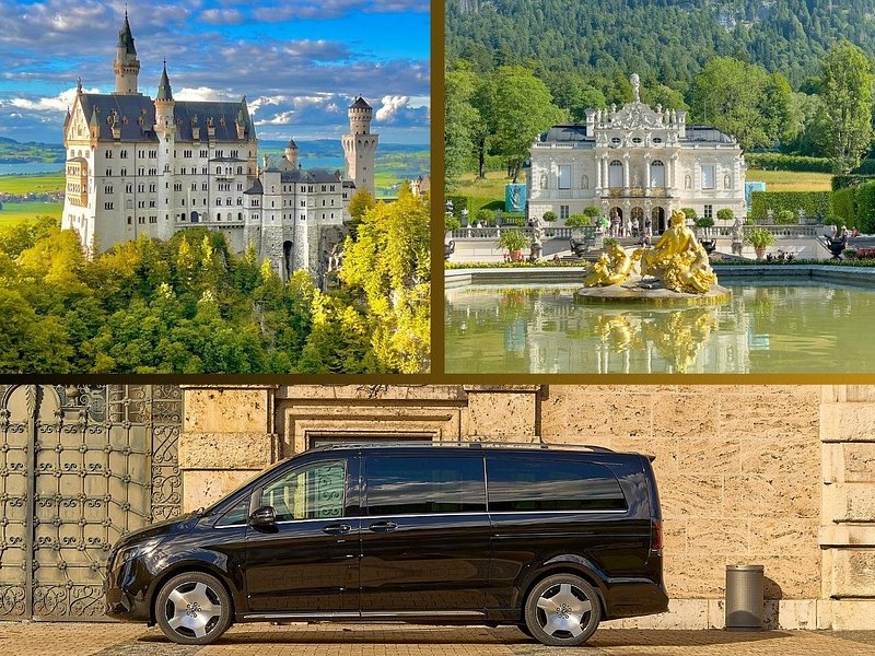 Neuschwanstein Castle and Linderhof Tour with Tour Guide Private