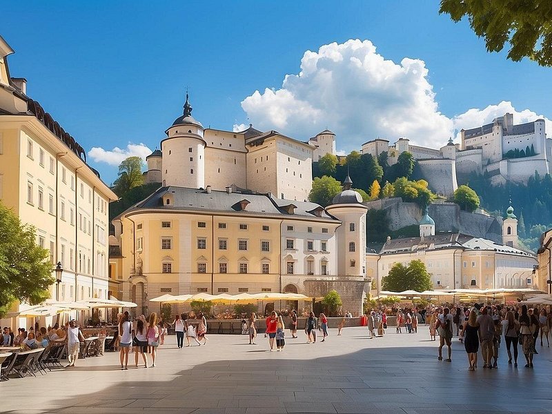 Private Scenic Transfer from Munich to Salzburg with 4h of Sightseeing