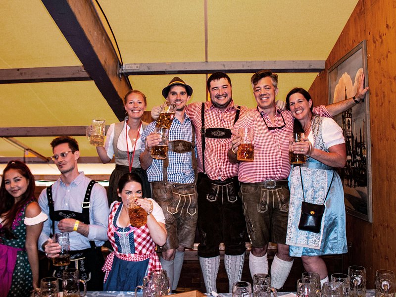 Munich Oktoberfest Tour with Beer Hall Table Reservations