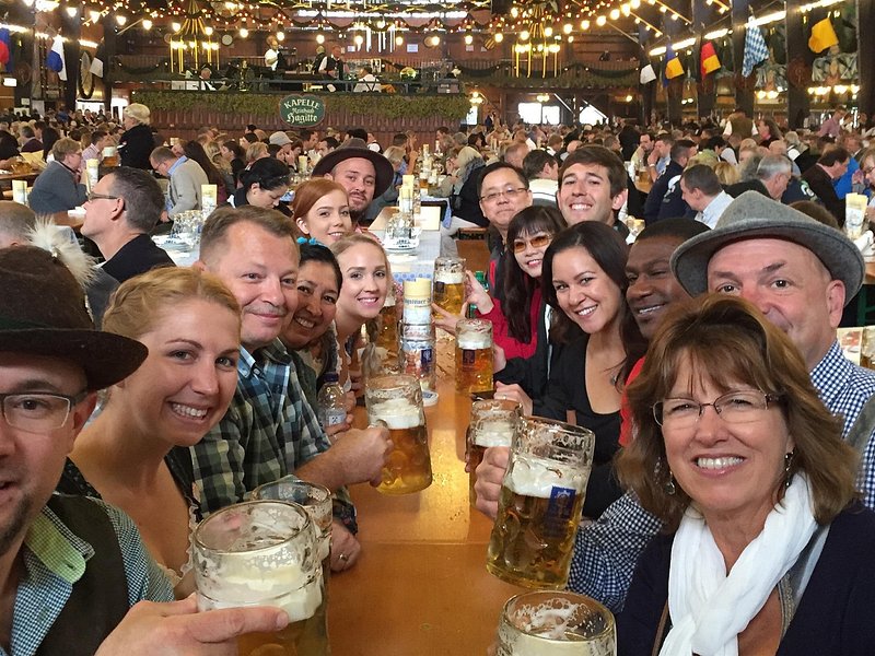 Oktoberfest Tour with table and unlimited beer