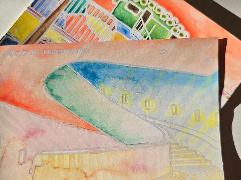 Watercolor Painting Experience in Artistic Munich